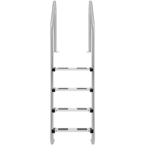 DRABINKA DO BASENU ZE STALI NIERDZEWNEJ 4 STOPNIE 1820 MM DRABINKA DO BASENU ZE STALI NIERDZEWNEJ 4 STOPNIE 1820 MM