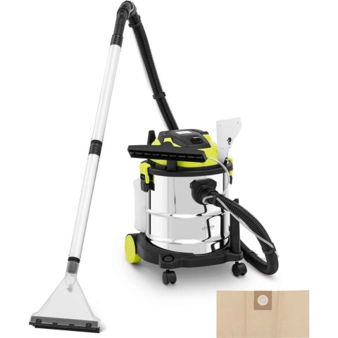 ODKURZACZ DO DYWANÓW I TAPICERKI NA MOKRO I SUCHO 1200 W 20 L ODKURZACZ DO DYWANÓW I TAPICERKI NA MOKRO I SUCHO 1200 W 20 L