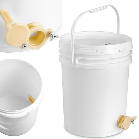 ODSTOJNIK DO MIODU PLASTIKOWY Z ZAWOREM 20 L ODSTOJNIK DO MIODU PLASTIKOWY Z ZAWOREM 20 L