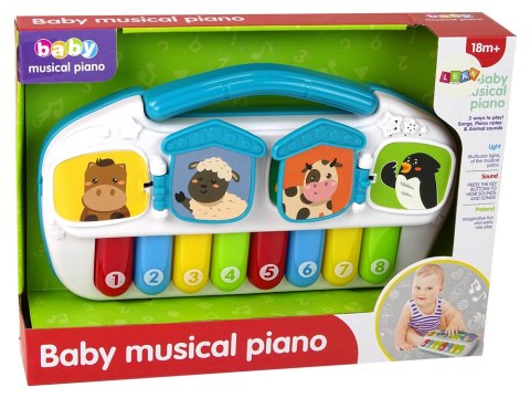 PIANINO DLA DZIECI KOLOROWE ZWIERZĘTA PIANINO DLA DZIECI KOLOROWE ZWIERZĘTA