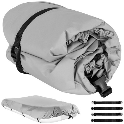 POKROWIEC PLANDEKA OSŁONA NA PONTON ŁÓDŹ RIB Z SILNIKIEM WODOODPORNA 390X200X40 CM POKROWIEC PLANDEKA OSŁONA NA PONTON ŁÓDŹ RIB Z SILNIKIEM WODOODPORNA 390X200X40 CM