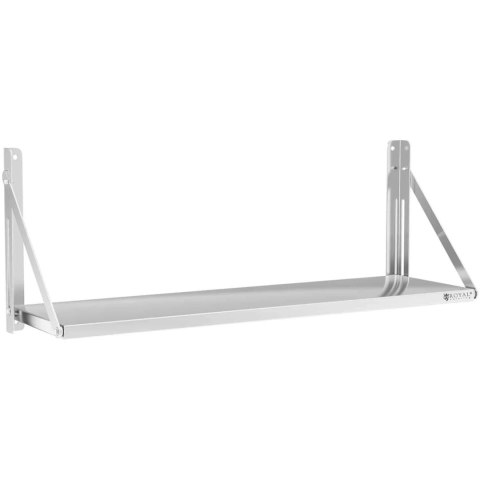 PÓŁKA ŚCIENNA GASTRONOMICZNA SKŁADANA ZE STALI NIERDZEWNEJ DO 40 KG 120 X 30 CM PÓŁKA ŚCIENNA GASTRONOMICZNA SKŁADANA ZE STALI NIERDZEWNEJ DO 40 KG 120 X 30 CM