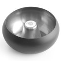 POPIELNICZKA ZE ZDEJMOWANYM RANTEM STAL NIERDZEWNA CZARNA ŚR. 105 MM - HENDI 440230