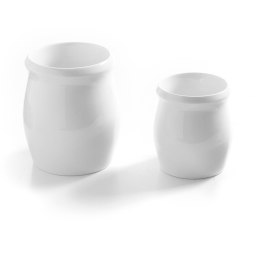 PORCELANOWY DZBANEK DO SOSÓW Z BIAŁEJ PORCELANY 1L - HENDI 785010