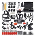 ZESTAW AKCESORIÓW MOCOWANIA DO KAMERY SPORTOWEJ GOPRO DJI INSTA360 SJCAM EKEN 118W1