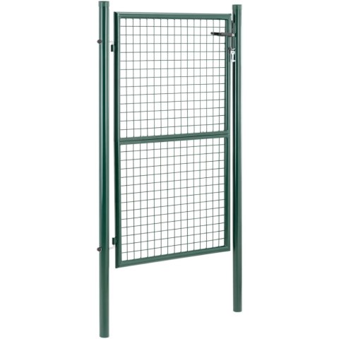 BRAMA FURTKA WEJŚCIOWA OGRODOWA ZE STALI 107.5 X 196 CM BRAMA FURTKA WEJŚCIOWA OGRODOWA ZE STALI 107.5 X 196 CM