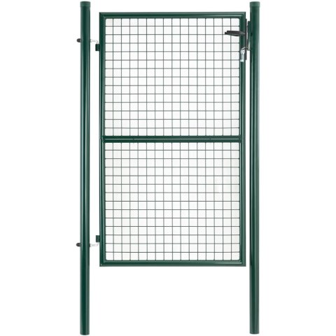 BRAMA FURTKA WEJŚCIOWA OGRODOWA ZE STALI 107.5 X 196 CM BRAMA FURTKA WEJŚCIOWA OGRODOWA ZE STALI 107.5 X 196 CM