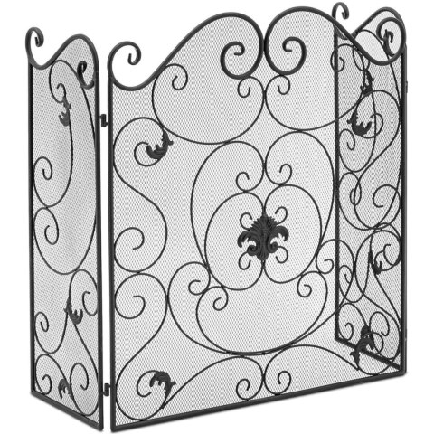 PARAWAN OSŁONA KOMINKOWA ZDOBIONA 3 CZ. 127 X 79 CM PARAWAN OSŁONA KOMINKOWA ZDOBIONA 3 CZ. 127 X 79 CM