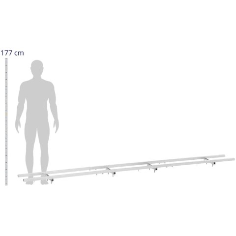 PROWADNICA DO TRAKA PIŁY DO DREWNA ALUMINIOWA 2.7 M PROWADNICA DO TRAKA PIŁY DO DREWNA ALUMINIOWA 2.7 M