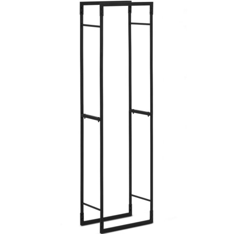 STOJAK NA DREWNO KOMINKOWE METALOWY PROSTOKĄTNY LOFT DO 30 KG 40 X 25 X 150 CM STOJAK NA DREWNO KOMINKOWE METALOWY PROSTOKĄTNY LOFT DO 30 KG 40 X 25 X 150 CM