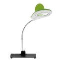 LAMPKA BIURKOWA LED BEZCIENIOWA ZE SZKŁEM POWIĘKSZAJĄCYM 5X/10X - ZIELONA