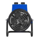 NAGRZEWNICA DMUCHAWA BUDOWLANA DO SUSZENIA ŚCIAN TYNKU OKRĄGŁA 230V 2000W