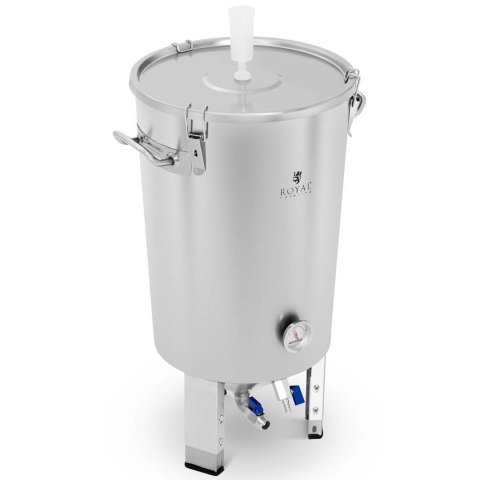 POJEMNIK KOCIOŁ FERMENTACYJNY FERMENTATOR DO PIWA 30L POJEMNIK KOCIOŁ FERMENTACYJNY FERMENTATOR DO PIWA 30L