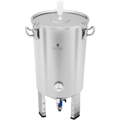 POJEMNIK KOCIOŁ FERMENTACYJNY FERMENTATOR DO PIWA 30L POJEMNIK KOCIOŁ FERMENTACYJNY FERMENTATOR DO PIWA 30L