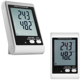 TERMOHIGROMETR REJESTRATOR TEMPERATURY I WILGOTNOŚCI ZAKRES 0 - 100% -35 - 70C USB