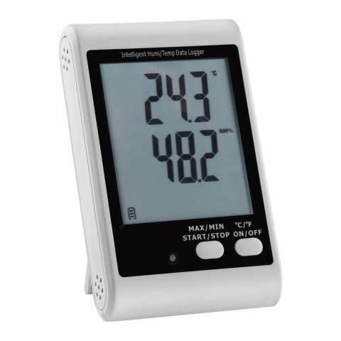 TERMOHIGROMETR REJESTRATOR TEMPERATURY I WILGOTNOŚCI ZAKRES 0 - 100% -35 - 70C USB TERMOHIGROMETR REJESTRATOR TEMPERATURY I WILGOTNOŚCI ZAKRES 0 - 100% -35 - 70C USB