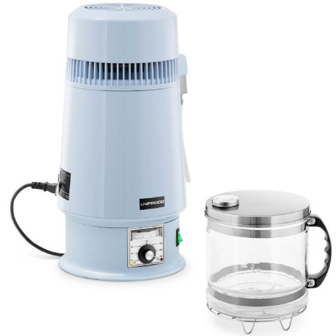 DESTYLATOR DESTYLARKA DO WODY Z REGULACJĄ TEMPERATURY + SZKLANY DZBANEK 4 L DESTYLATOR DESTYLARKA DO WODY Z REGULACJĄ TEMPERATURY + SZKLANY DZBANEK 4 L