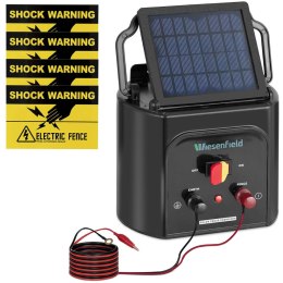 ELEKTRYZATOR PASTUCH SOLARNY DO OGRODZEŃ ELEKTRYCZNYCH DO 10 KM 0.5 J