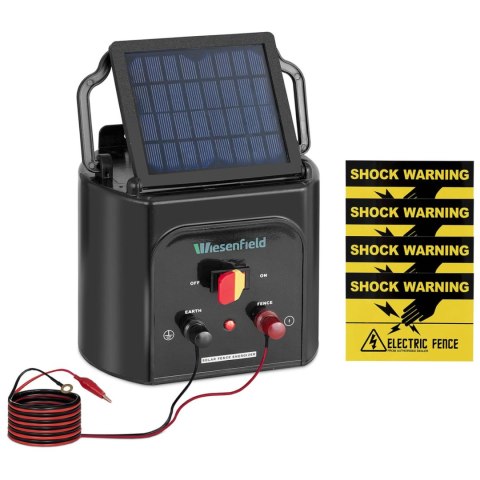 ELEKTRYZATOR PASTUCH SOLARNY DO OGRODZEŃ ELEKTRYCZNYCH DO 10 KM 0.5 J ELEKTRYZATOR PASTUCH SOLARNY DO OGRODZEŃ ELEKTRYCZNYCH DO 10 KM 0.5 J