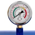 INFLATOR ZBIORNIK CIŚNIENIOWY DO POMPOWANIA KÓŁ OPON Z MANOMETREM 6-8 BAR 38.5 L