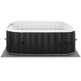 JACUZZI OGRODOWE DMUCHANE Z MASAŻEM 4 OSOBOWE 42C 600 L CZARNO-BIAŁE