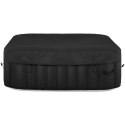 JACUZZI OGRODOWE DMUCHANE Z MASAŻEM 4 OSOBOWE 42C 600 L CZARNO-BIAŁE