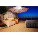 JACUZZI OGRODOWE DMUCHANE Z MASAŻEM 4 OSOBOWE 42C 600 L CZARNO-BIAŁE