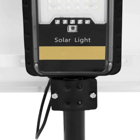 LAMPA SOLARNA ZEWNĘTRZNA MIEJSKA ULICZNA Z CZUJNIKIEM ZMIERZCHU 84 X LED 80 W PILOT LAMPA SOLARNA ZEWNĘTRZNA MIEJSKA ULICZNA Z CZUJNIKIEM ZMIERZCHU 84 X LED 80 W PILOT