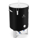 POJEMNIK KOCIOŁ FERMENTACYJNY FERMENTATOR DO PIWA WINA Z IZOLACJĄ 0-40C 70 L