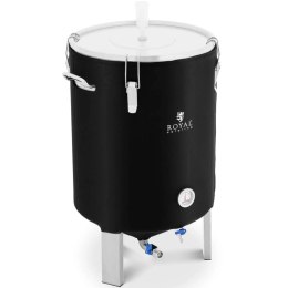 POJEMNIK KOCIOŁ FERMENTACYJNY FERMENTATOR DO PIWA WINA Z IZOLACJĄ 0-40C 70 L