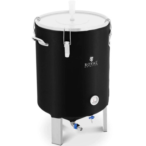 POJEMNIK KOCIOŁ FERMENTACYJNY FERMENTATOR DO PIWA WINA Z IZOLACJĄ 0-40C 70 L POJEMNIK KOCIOŁ FERMENTACYJNY FERMENTATOR DO PIWA WINA Z IZOLACJĄ 0-40C 70 L