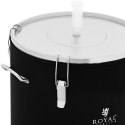 POJEMNIK KOCIOŁ FERMENTACYJNY FERMENTATOR DO PIWA WINA Z IZOLACJĄ 0-40C 70 L
