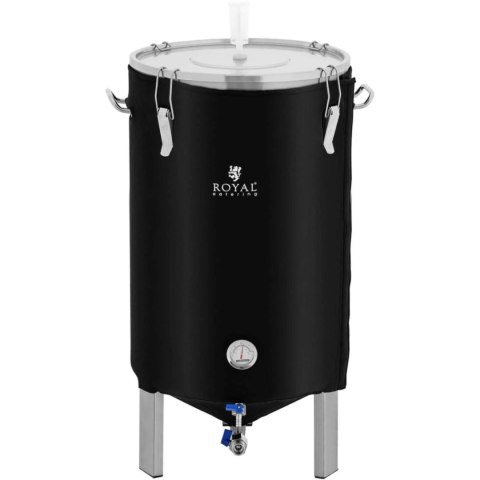 POJEMNIK KOCIOŁ FERMENTACYJNY FERMENTATOR DO PIWA WINA Z IZOLACJĄ 0-40C 70 L POJEMNIK KOCIOŁ FERMENTACYJNY FERMENTATOR DO PIWA WINA Z IZOLACJĄ 0-40C 70 L