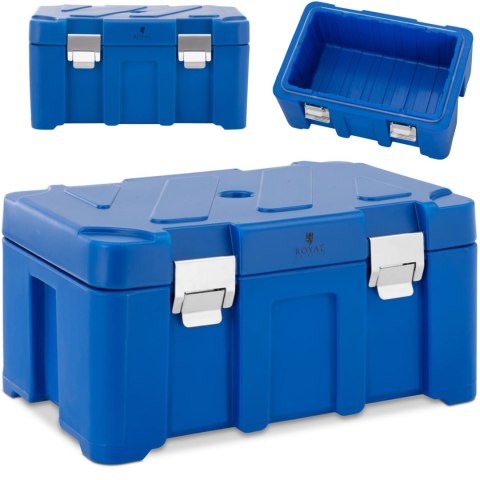 POJEMNIK TERMICZNY CATERINGOWY TERMOS DO TRANSPORTU ŻYWNOŚCI 61 X 41 X 31 CM 30 L POJEMNIK TERMICZNY CATERINGOWY TERMOS DO TRANSPORTU ŻYWNOŚCI 61 X 41 X 31 CM 30 L