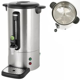 ZAPARZACZ PERKOLATOR DO KAWY Z NIEKAPIĄCYM KRANIKIEM STALOWY CONCEPT LINE 7 L - HENDI 211434