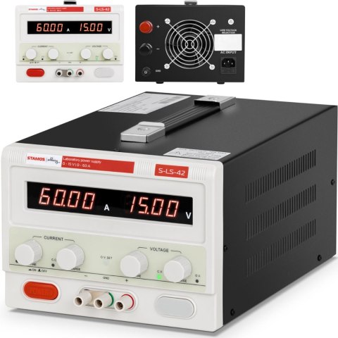 ZASILACZ LABORATORYJNY SERWISOWY 0-15 V 0-60 A DC 900 W LED ZASILACZ LABORATORYJNY SERWISOWY 0-15 V 0-60 A DC 900 W LED