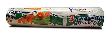 FOLIA TUNELOWA TRZYWARSTWOWA UV4 6*33 3MA FOLIA TUNELOWA TRZYWARSTWOWA UV4 6*33 3MA