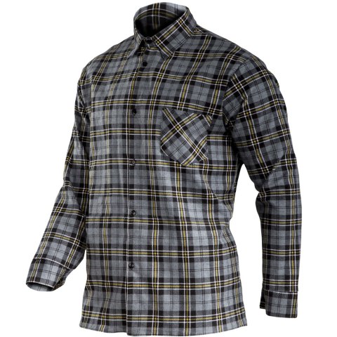 KOSZULA FLANELOWA ROCKER SZARA, POLSKA ROZMIAR XXXL KOSZULA FLANELOWA ROCKER SZARA, POLSKA ROZMIAR XXXL