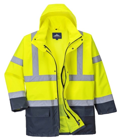 KURTKA OSTRZEGAWCZA OCIEPLANA S766YNR HI-VIS 5W1 XL KURTKA OSTRZEGAWCZA OCIEPLANA S766YNR HI-VIS 5W1 XL