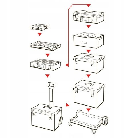 ORGANIZER QBRICK SYSTEM ONE XL ORGANIZER QBRICK SYSTEM ONE XL