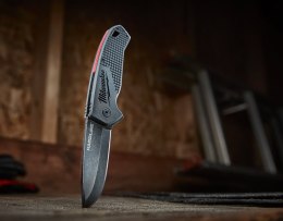 NÓŻ SKŁADANY GŁADKI HARDLINE 64MM