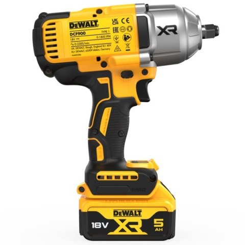 AKUMULATOROWY KLUCZ UDAROWY 1/2'' XR 18V 2*5.0AH TSTAK AKUMULATOROWY KLUCZ UDAROWY 1/2'' XR 18V 2*5.0AH TSTAK