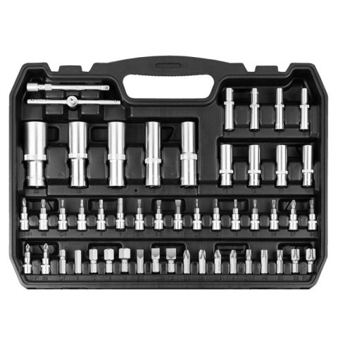 ZESTAW KLUCZY NASADOWYCH 1/2'',1/4'' 108 CZĘŚCI ZESTAW KLUCZY NASADOWYCH 1/2'',1/4'' 108 CZĘŚCI