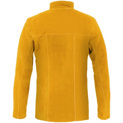 KURTKA BLUZA SPAWALNICZA OCHRONNA ZE SKÓRY BYDLĘCEJ ROZMIAR XL KURTKA BLUZA SPAWALNICZA OCHRONNA ZE SKÓRY BYDLĘCEJ ROZMIAR XL