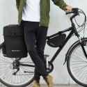 TORBA ROWEROWA NA RAMĘ ROWERU 1.5 L CZARNY