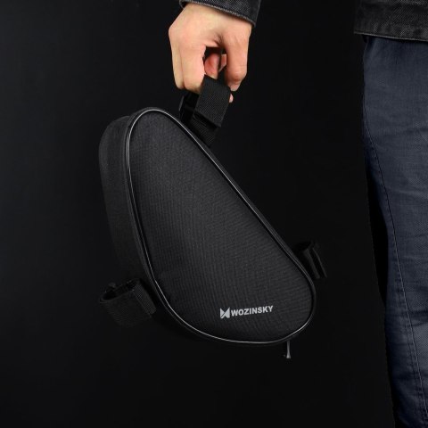 TORBA ROWEROWA NA RAMĘ ROWERU 1.5 L CZARNY TORBA ROWEROWA NA RAMĘ ROWERU 1.5 L CZARNY