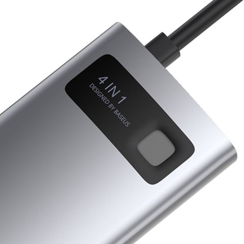 4W1 WIELOFUNKCYJNY HUB METAL GLEAM USB-C DO USB-C POWER DELIVERY HDMI USB 3.2 USB 2.0 4W1 WIELOFUNKCYJNY HUB METAL GLEAM USB-C DO USB-C POWER DELIVERY HDMI USB 3.2 USB 2.0