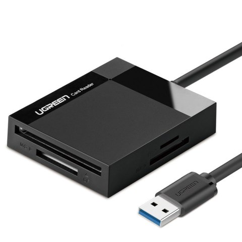CZYTNIK KART PAMIĘCI SD / MICRO SD / CF / MS WTYCZKA USB 3.0 - CZARNY CZYTNIK KART PAMIĘCI SD / MICRO SD / CF / MS WTYCZKA USB 3.0 - CZARNY