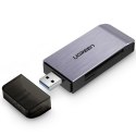 CZYTNIK KART PAMIĘCI SD / MICRO SD / CF / MS WTYCZKA USB 3.0 - SZARY
