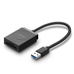 CZYTNIK KART PAMIĘCI SD / MICRO SD WTYCZKA USB 3.0 15CM - CZARNY